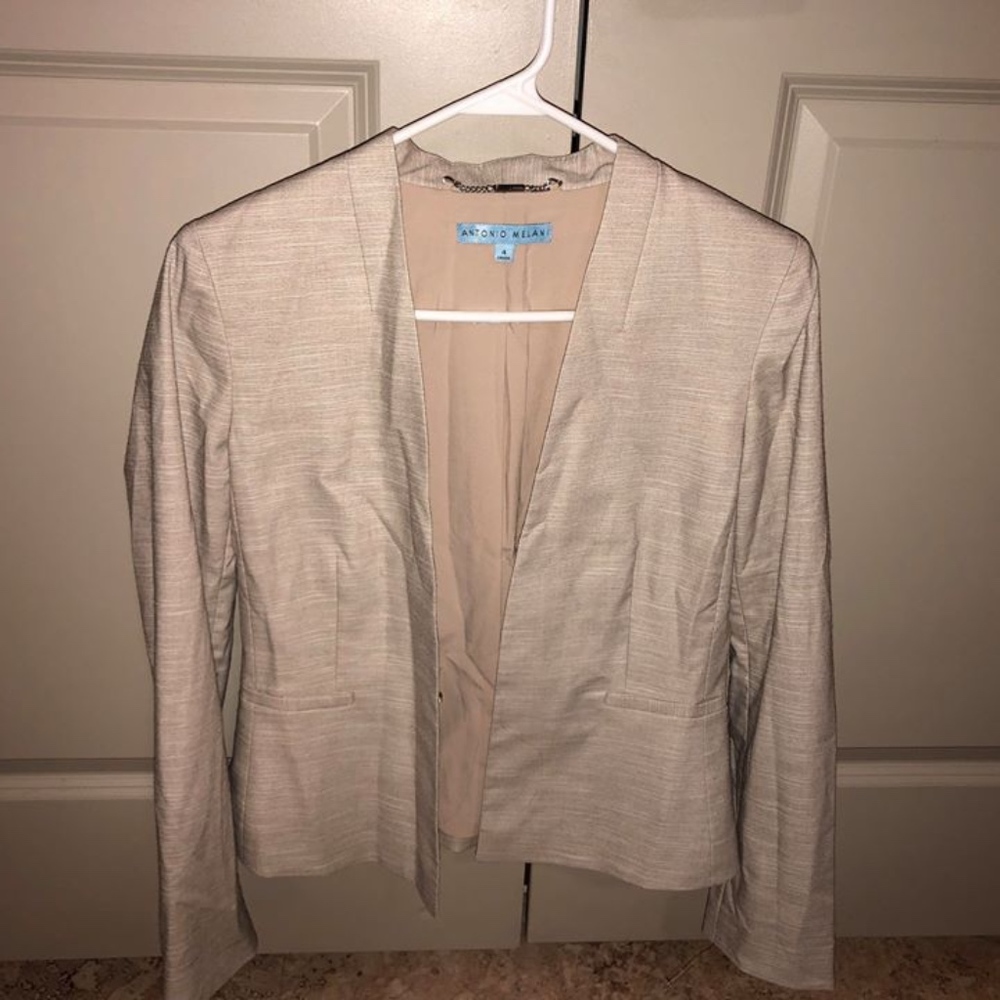 Women's Antonio Melani Cream Color Blazer